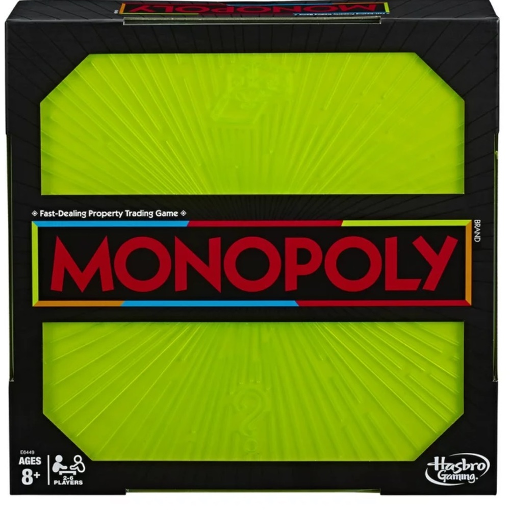 Monopoly Neon Pop Board Game
